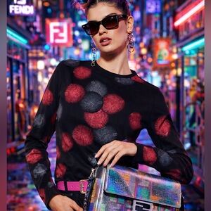 Fendi Long Sleeve Top Authentic